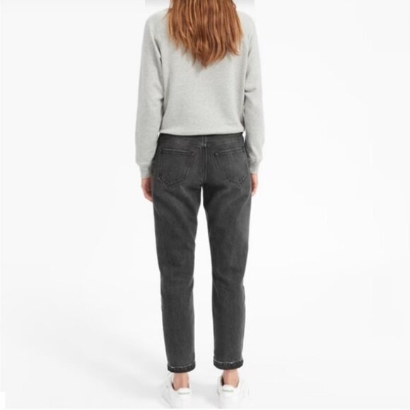 Everlane OS Boyfriend Regular Washed Black Jeans - Size 27 - Picture 2 of 13